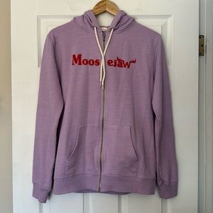 Moosejaw Light purple zip up